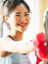 女性ボクサー